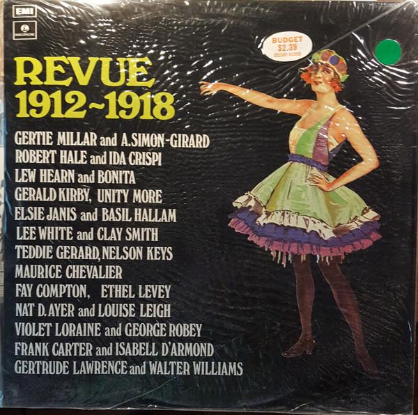 

LP Record VARIOUS Revue 19121918 PMC7145 PARLOPHONE UK Pop Used