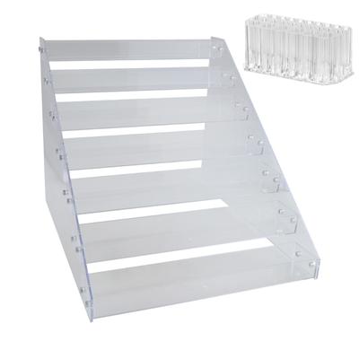 Acrylic Paint Storage Organizers Acrylic Paints and Brushes Organizers 7 Layer Stand for Efficient Tool Storage