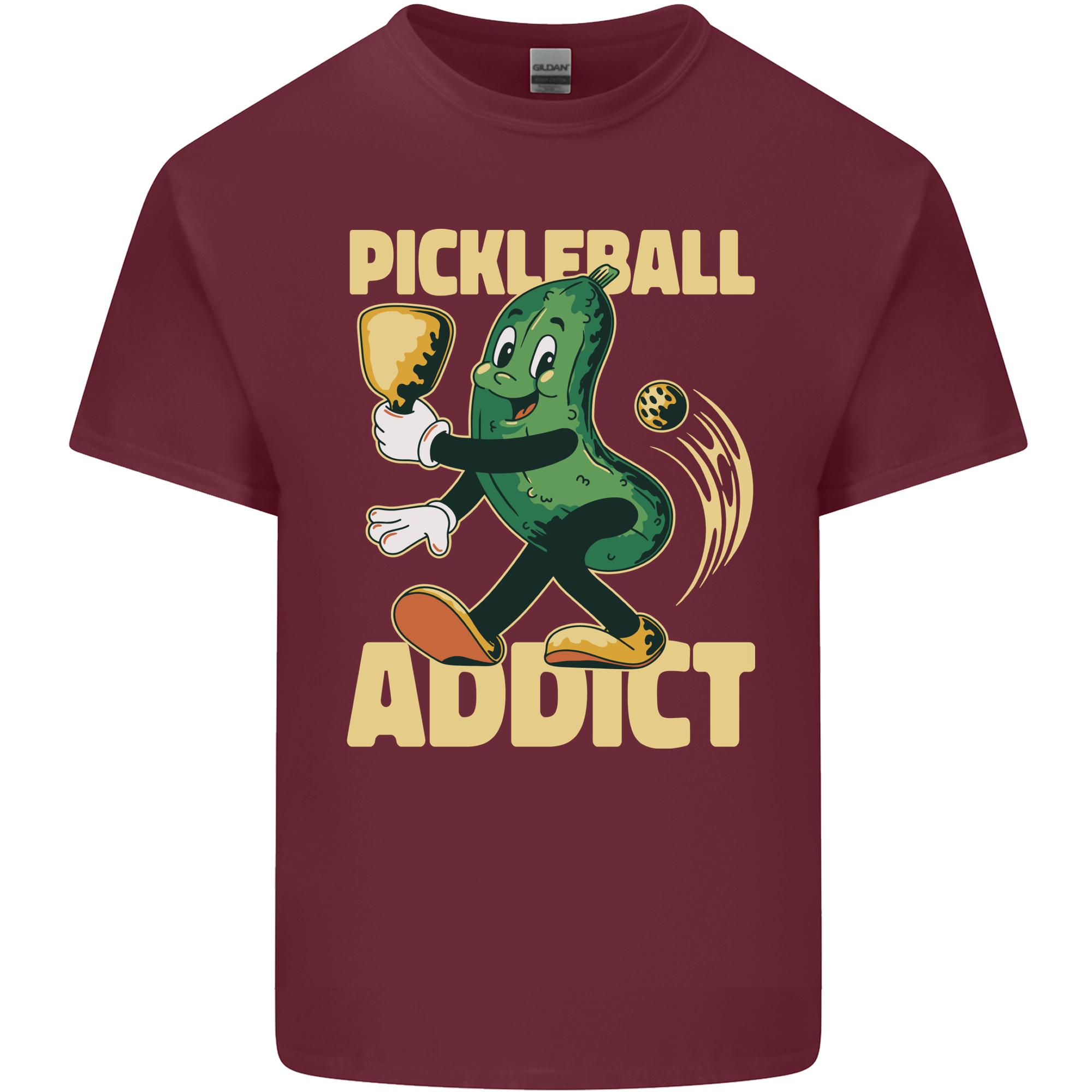Pickleball Addict Unisexs Light Cotton TShirt S