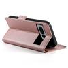 DF-010 For Google Pixel 7 Pro 5G Case Wallet Leather Phone Cover Flip Stand View Magnetic Protect