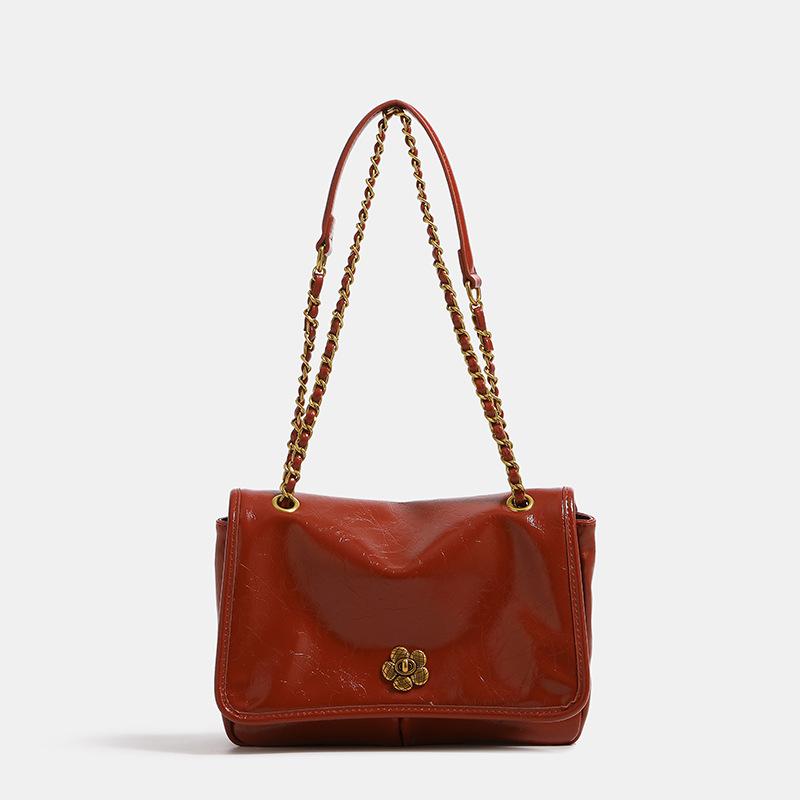 

2025 spring new trendy chain tote bag women s large-capacity versatile commuter bag single shoulder underarm bag messenger bag