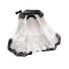 New Arrival Faux Fur Women's White Mink Winter Hooded Coat Jacket