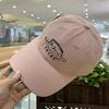 Fashion Hat Korean ins Alphabet Embroidery Autumn Baseball Cap Men's and Women's Wide Brim New Face Small High Quality Cap