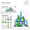 Portable Magnetic Tile Set: Travel-Friendly Educational Toy for Building and Creativity - Christmas Gift