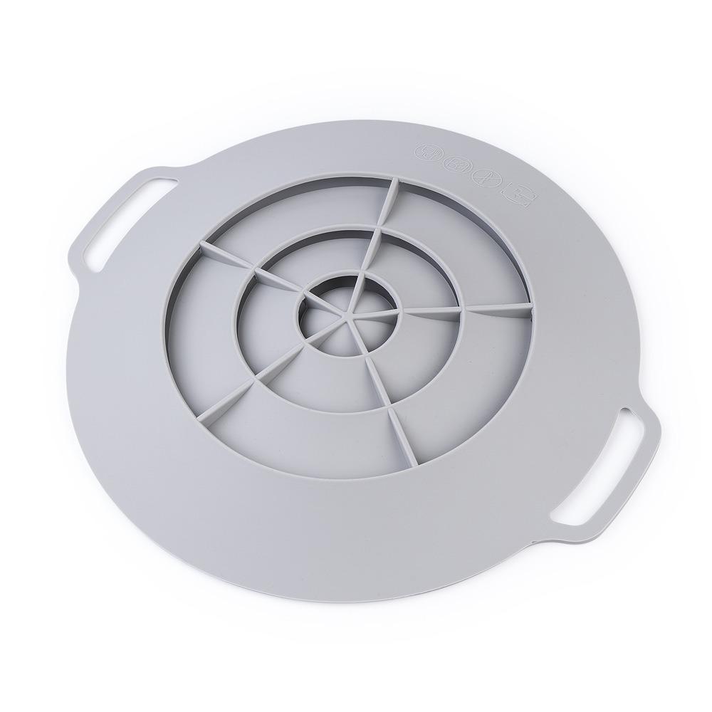 30cm Silicone Pot Lid Anti-Splash Anti-overflow Lid Reusable Spill Stopper Cover  Kitchen Gadgets