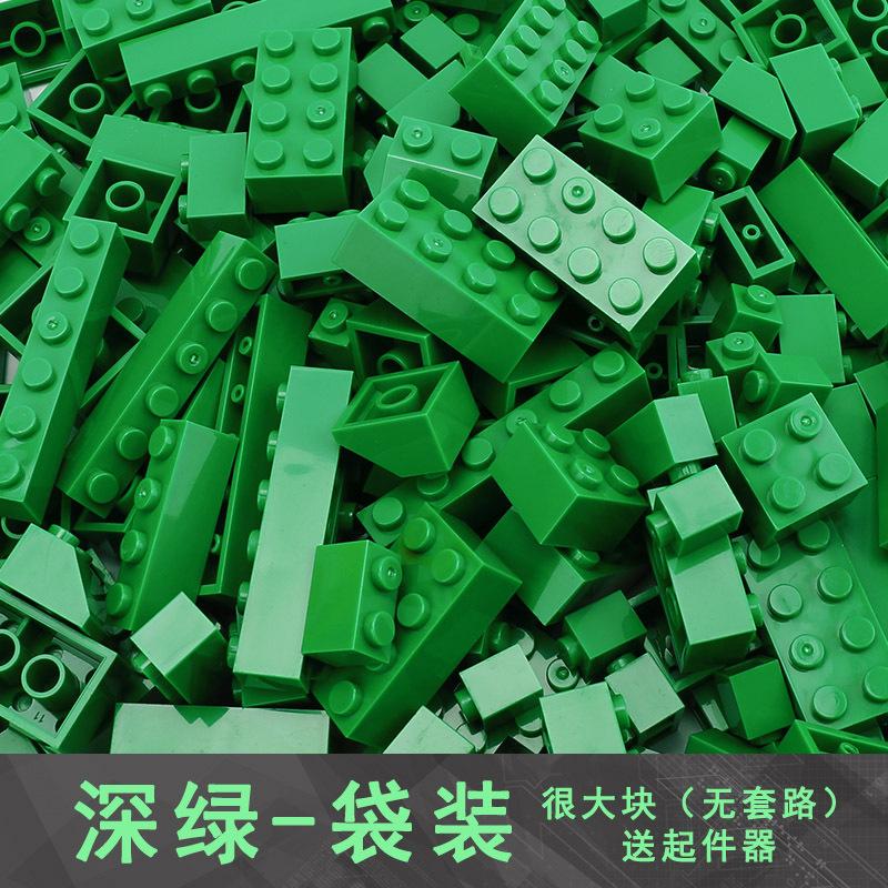 Bulk Blocks 17Colours 250/500g 250/500pcs Boys  Girls/Girls Styles Solid/Mixed colours Compatible with  Children's Toys  Playsets DIY Assembly Build