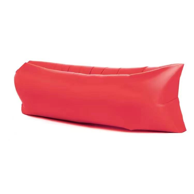 Portable Inflatable Sofa: Creative Outdoor Beach Sleeping Bag & Foldable Air Bed