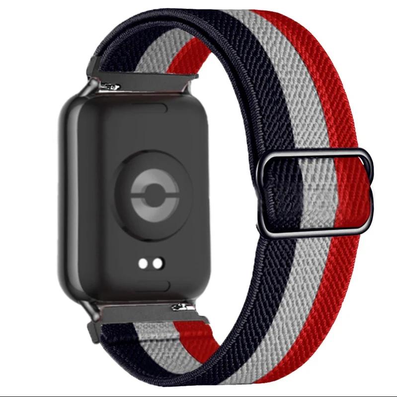Nylon Strap for Xiaomi Mi Band 8 Pro/9 Pro Sports Elastic Replacement Bracelet WristBand Correa for Redmi Watch 4 Accessories