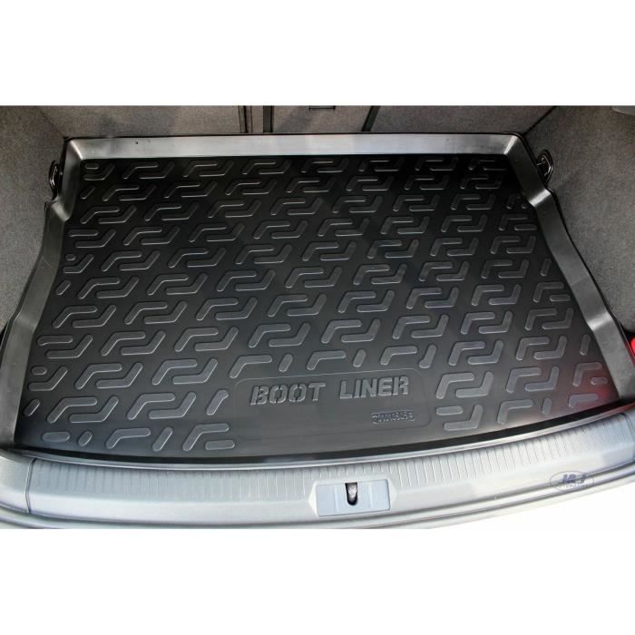 J&amp;J AUTOMOTIVE | Tapis De Coffre Caoutchouc Premium Pour Volkswagen Golf 7 3 / 5P. Berlina 2012-2019