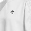 adidas Originály Šaty s bočním pruhem na zavazování s kulatým výstřihem a krátkým rukávem Dámské šaty Bílé HK5080