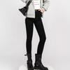 Black Leggings Women's Autumn and Winter New Fleece Thickened High Waist Thin Pencil Small Thickened Boots