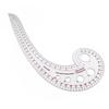 Plastic Transparent Tailor French Curve Sewing Ruler Tailor Comma Shaped Rulers