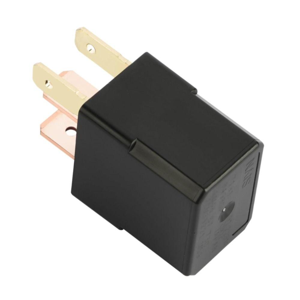 Black Accessory 12VDC 4Pins Relay Resistant Micro-ISO Relay  for CM1A-R-12V-H91