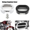 Motorcycle Voltage Regulator Cover Protector Chin Spoiler ABS Plastic For Harley Softail 01-17 Breakout Fat Boy Slim Heritage