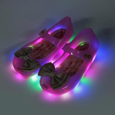 Kids Baby Girls Crystal Bling Sequins Single Dancing Princess Loop Shoes Sandals