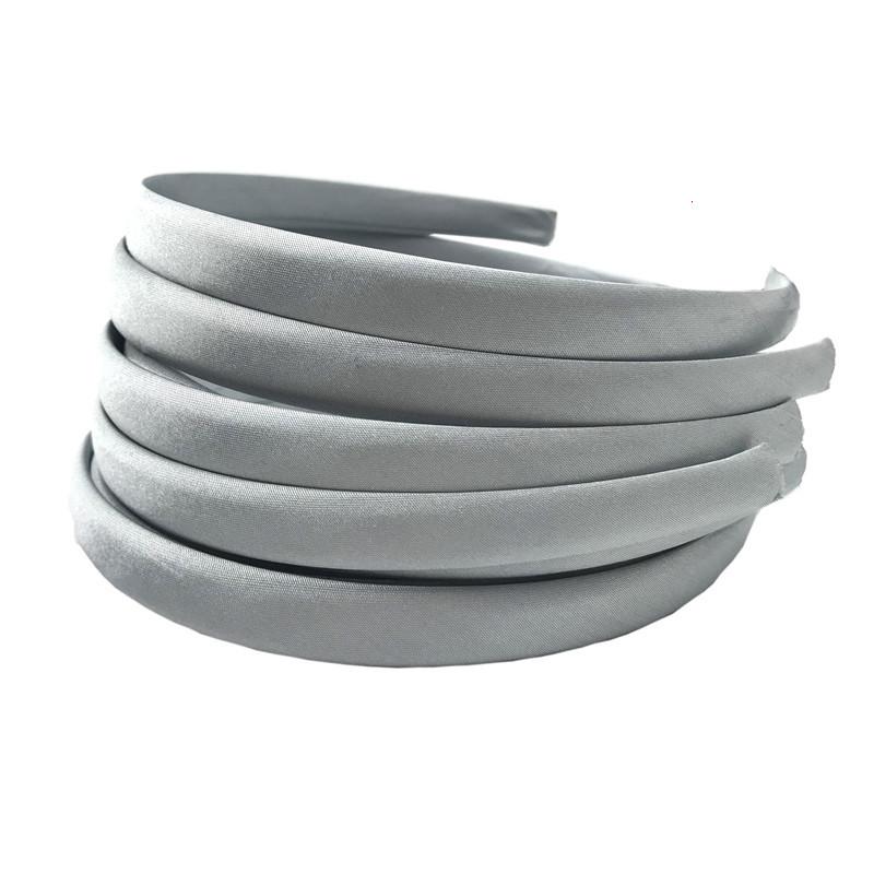 1,5 cm Satintyginslaget Hårband - Godisfärger, DIY Handgjort Modeaccessoar