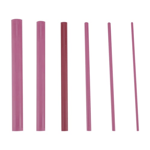 Set of 6 Sharpening Stones, 3000 Micron Grits, Ruby, Polishing Oil, Sharpener Stones, Abrasive Stones, Tool Set