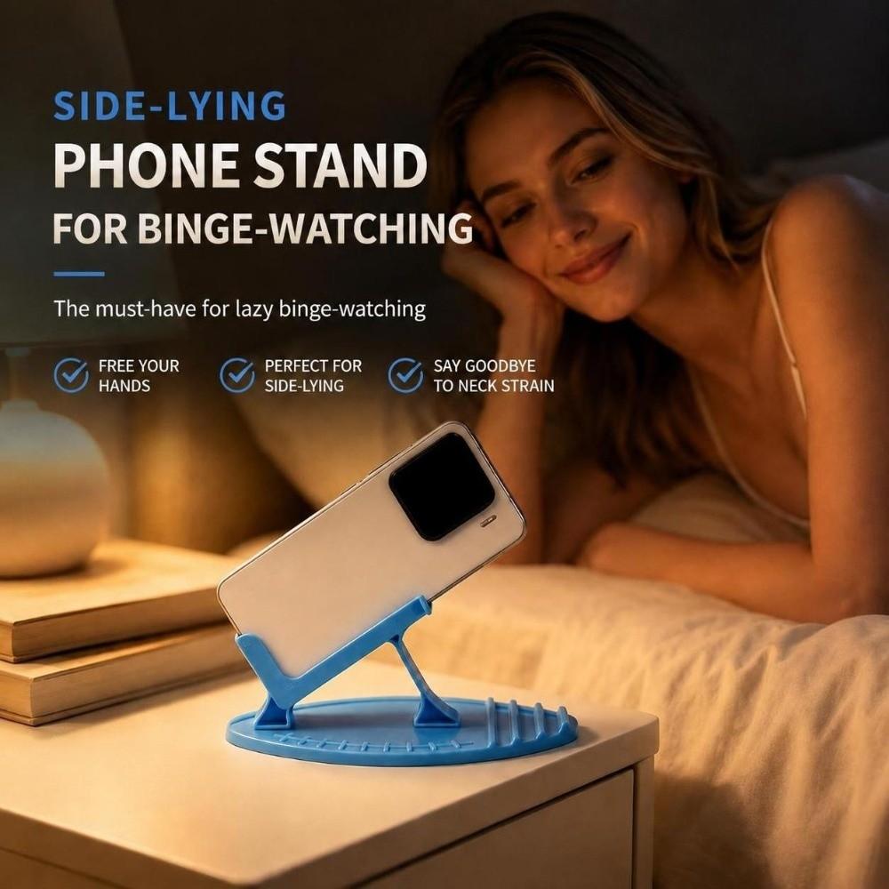 Multi-mode Lazy Phone Stand Plastic Horizontal Phone Holder Side-lying Phone Holder  Bed Sofa