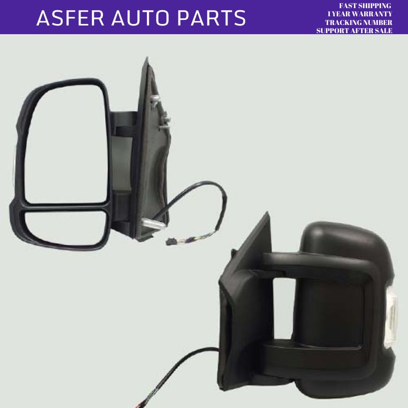 Side Rear View Mirror, Left, Electric For Fiat Ducato, Citroen Jumper, Peugeot Boxer Mk3 Mk4 2006-2023 Oem 735424423 735480934 8153.Y8