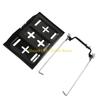 U2JA Iron Automotive Battery Tray Adjustable Universal Battery Hold Down Tray Bracket for Safe Vehicle Storage