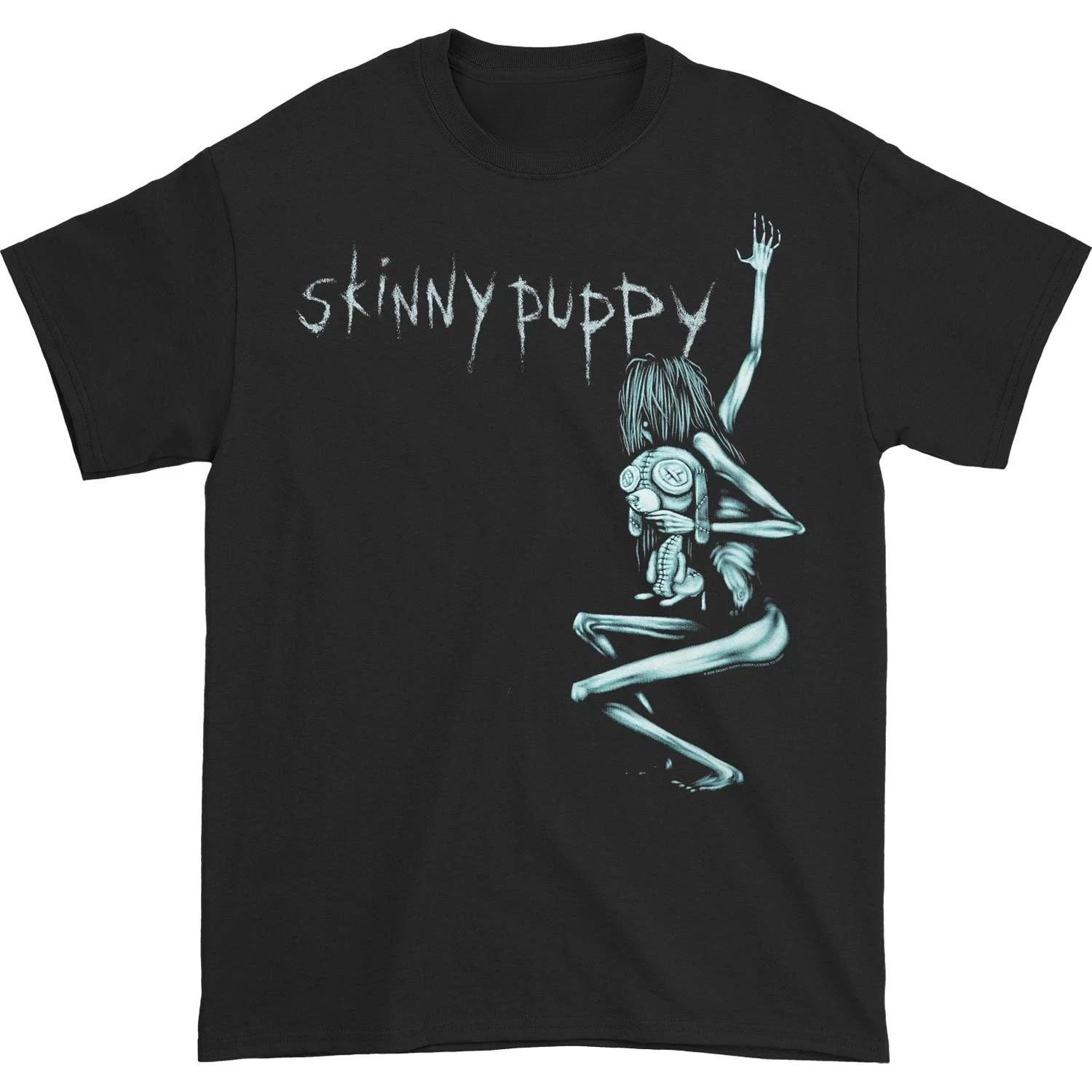 

Men s Skinny Puppy T-shirt Men s T-shirt Daily Outdoor Retro Men s and Women s Fan Printed T-shirt - Men s Summer Cotton Grap... S разноцветный