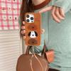 Embroidered Dog Trio Winter Case for iPhone 17 Pro Max/16/15/14