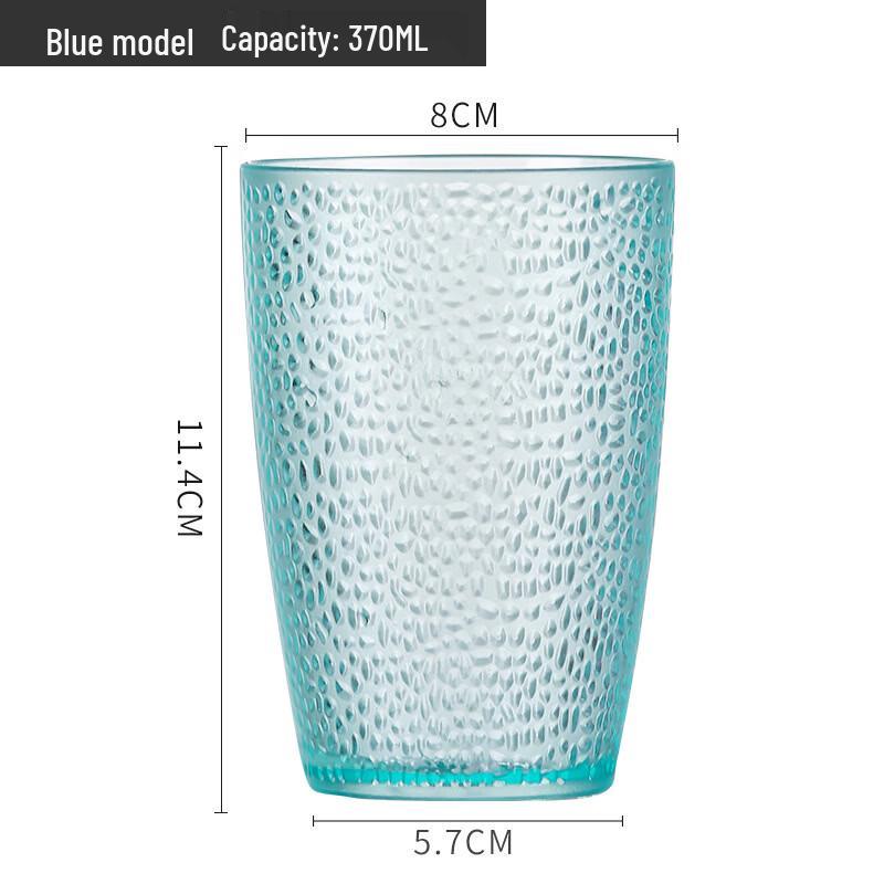 

Shangqi Transparent Colored Drinking Glasses Set