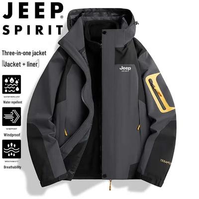 JEEP SPIRIT Men's Outdoor Jackets & Tees