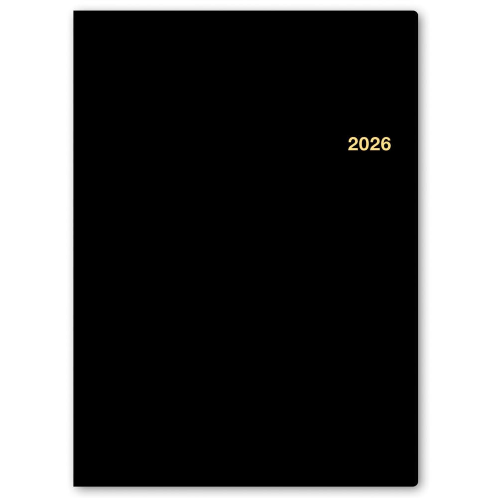 

NOLTY Planner 2026 A5 Weekly Ring Black 6421 December (Starts 2025)
