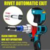 AC 110-240V 88VF 2.4~5.0mm Pistoale automate de nituit Niturator cu nituri oarbe cu baterie 18V Motor fără perii Pistol cu nituri filetate fără fir Burghiu