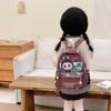 Nylon Cute Colorful Backpack For Kids With Air Cushion Straps Ideal For Use School