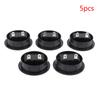 2/5Pcs Wp2-9A Speaker Terminal Board Round 2 Positions Spring Clip Binding Post Push Type Terminal Plates Pressure Fit Design