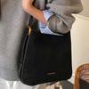 High-value Suede Large-capacity Commuter Tote Bag Women's Bag Winter New Lazy Wind Casual Messenger Bag