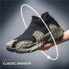 Fashion Socks Men's Shoes 2024 Summer New Casual Soft Soled Sports Shoes Large Size Shoes Men's Foot Pedal Breathable Dad Shoes
