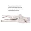 Steel Flat Locking Pliers Adjustable Opening Locking Sheet Metal Clamps  Welding Parts