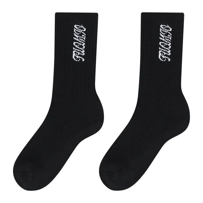 TM ESSENTIAL LOGO SOCKS [BLACK]