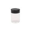 5/6 Pcs Durable Plastic Seasoning Jar, Portable Salt Cellar, Empty Pepper Shaker, Double Flip-Top Transparent Seasoning Jar