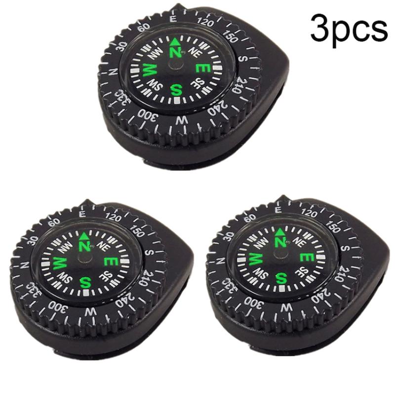 Portable Removable Compass Outdoor Gadget Navigation Hiking Camping Orienteering Backpacking Map Reading Compass
