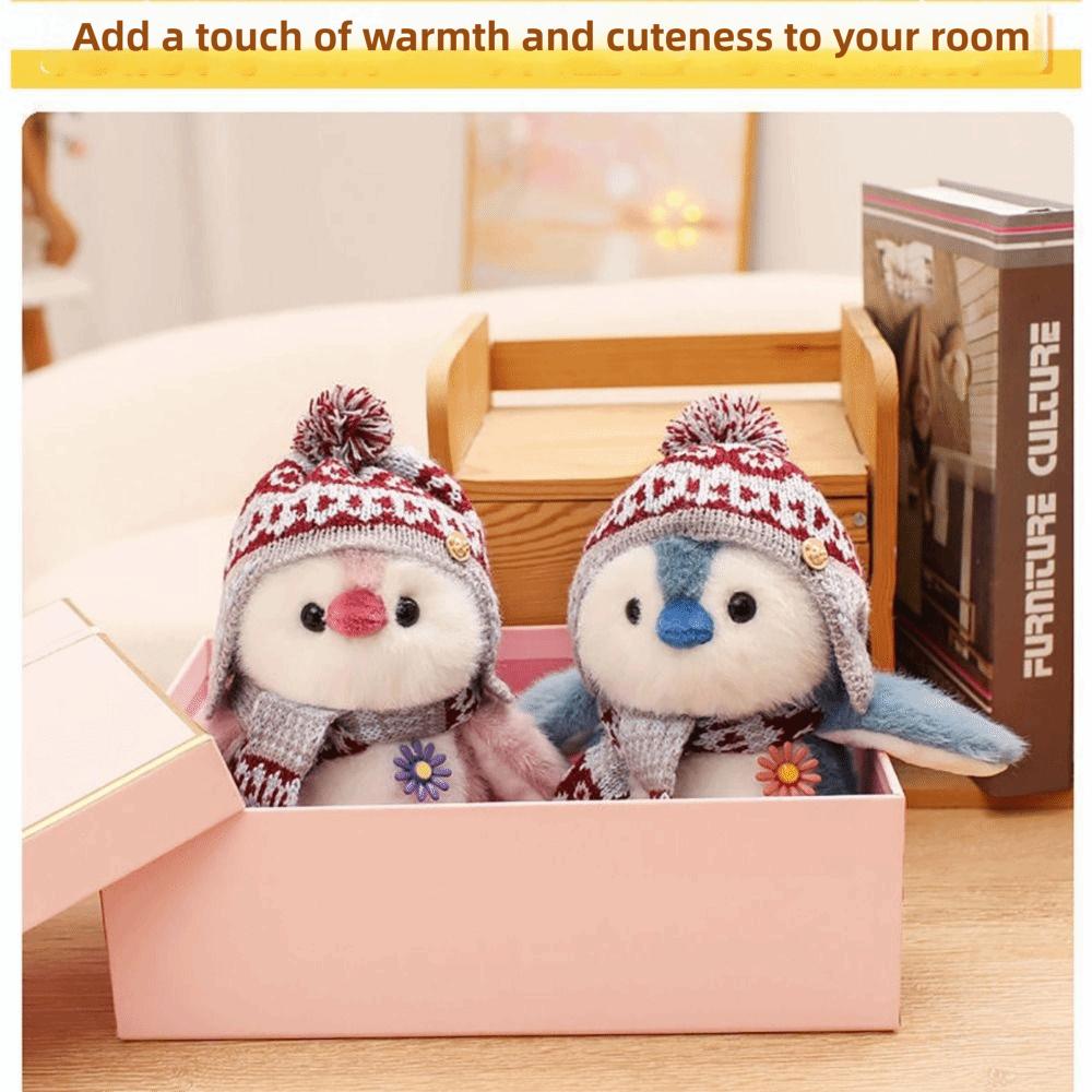 Children Gits Penguin Doll Plush Toy Fluffy Soft Kawaii Doll Birthday Gift