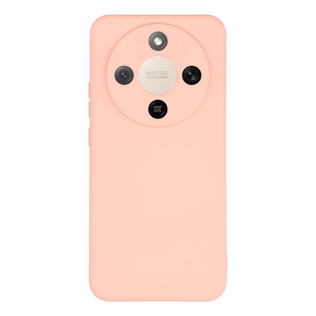 Phone Case For Honor Magic8 Lite 5G / X9d 5G / X70 5G TPU Back Soft Anti-Scratch Fiber Lining Phone Cover