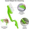 4pcs Bathroom Gap Cleaning Brush, Small Crevice Cleaning Brushes, Hand-Held Groove Gap Cleaning Tools, for Bathroom Kitchen Tiles Window Slots