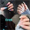 Ballet Nail Art Extension Tips: 120-Piece Box of Full-Cover Fake Nail Stickers