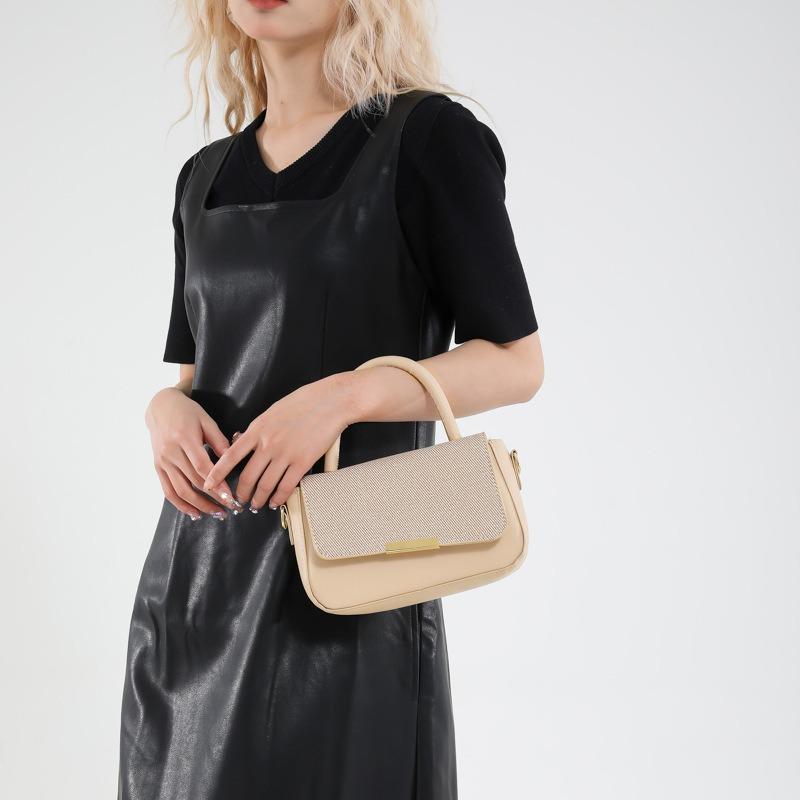 Trendy Texture, Personalized Design, New Style, Fashionable and Simple, Casual Temperament, Commuting Shoulder Crossbody Handbag
