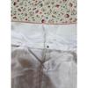 Used Bargain item Coral pink chrysanthemum lining with remaining cloth attached