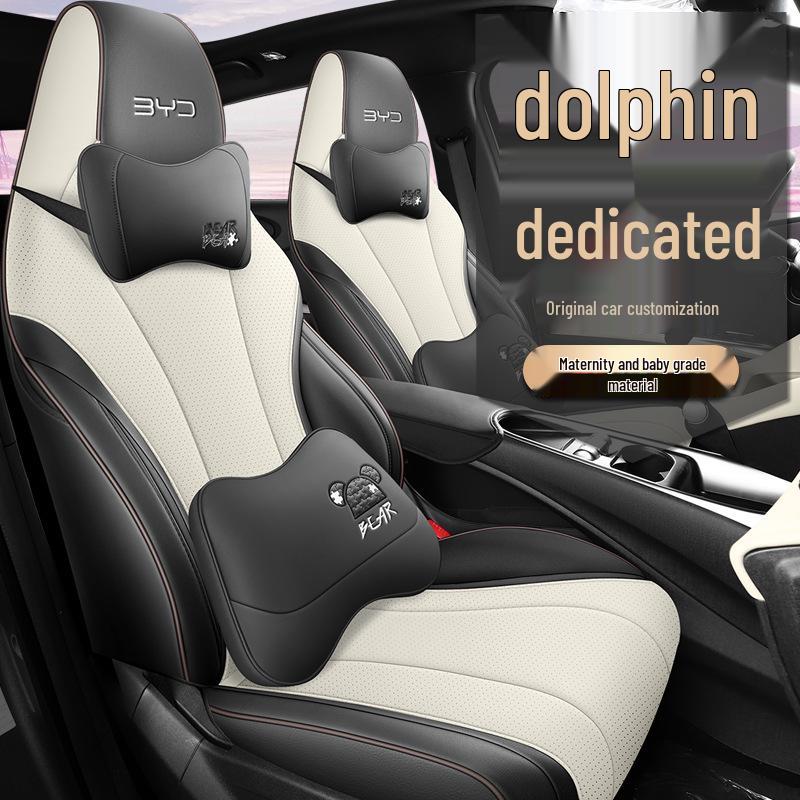 CLY Sports Leather Seat Cover for BYD Dolphin - All-Season Car Cushion