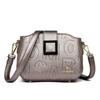 Fashion Women's Square Buckle Crossbody Bag Casual Shoulder Crossbody Bags Ladies Luxury Designer Large Capacity Travel Handbag