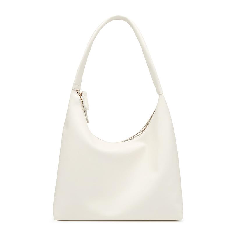 Tote Bag Korean Version Simple Fashion Bag Large Capacity Commuting Bag Casual Soft Leather Shoulder Bag Wholesale