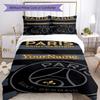 Psg Customize your name Bedding Set Breathable Duvet Cover with Pillowcases Home Decoration Birthday Gift