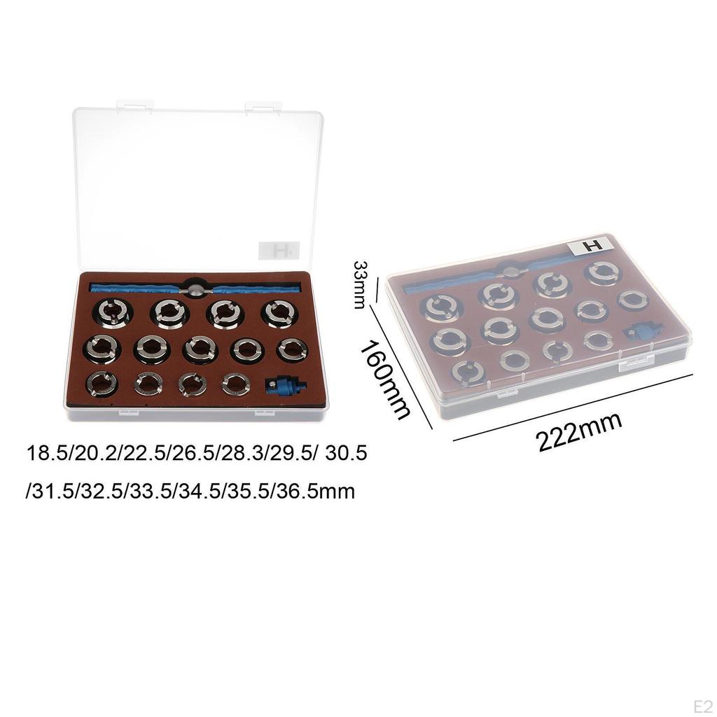 Uhrengehäuseöffner, Reparaturwerkzeug-Set, professioneller Abdeckungsentferner, passend für die meisten