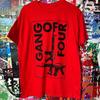 Retro Gang of Four Band Gift For Fans Heavy Cotton Red Shirt S-5XL TT469 Unisex T-Shirt